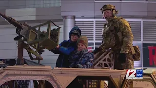 Fan Fest underway at Gillette Stadium for Army-Navy game