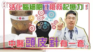 【活化腦細胞搶救記憶力！中醫頭皮針有一套！】｜宏品中醫劉師宏