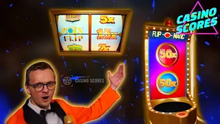 Crazy time big win today, OMG!! COIN FLIP TOPSLOT 15X !! 1,815X All Bonuses!!