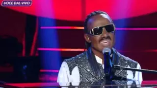 Tale e Quale Show - Stevie Wonder  imitazione di Francesco Cicchella  23/10/2015