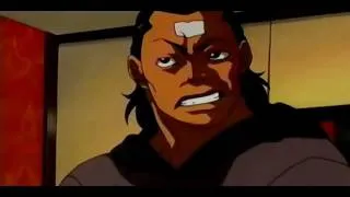 karate master vs his student anime fight HD