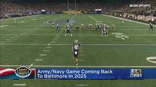 Army-Navy Game Returning To Baltimore In 2025