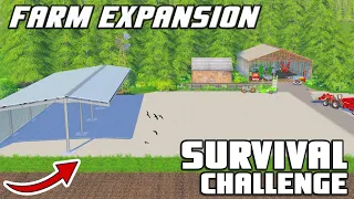 FARM EXPANSION! START BUTTONS ARE USEFUL - Survival Challenge | Episode 49