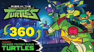 EPIC 360° Ninja Turtles Rooftop Laser Battle 💥 | Teenage Mutant Ninja Turtles