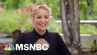 Sharon Stone On Iconic Roles, Emotional Golden Globe Win, Songwriting & Rap | MSNBC