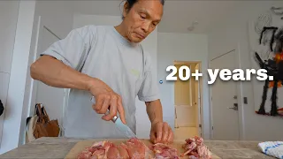 what my Iron Chef Dad cooked EVERY DAY for me growing up.