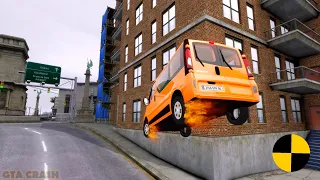 GTA 4 CRASH TESTING REAL CAR 343