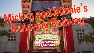 Mickey And Minnie's Runaway Railway  2023- Full Ride 4k POV