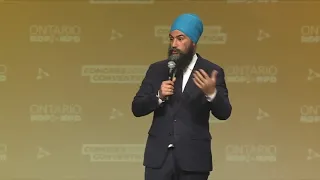 Jagmeet Singh launches NDP election platform 2019