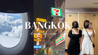 4D3N BANGKOK VLOG 🇹🇭 : first travelling experience after covid [ binge shopping and eating w us 🤩 ]