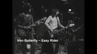 Iron Butterfly ~ Easy Rider (Let the Wind Pay the Way) ~ 1971 ~ Live Video, on Danish TV