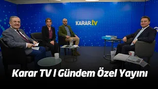 Genel Başkanımız Ali Babacan Karar TV Gündem Özel'e konuk oluyor.