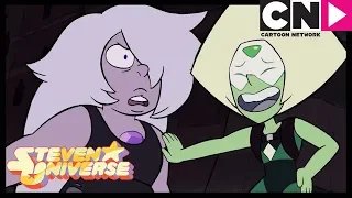 Steven Universe | Peridot Calls Amethyst Defective At The Kindergarten | Too Far | Cartoon Network