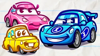 Pencilmate 🚗  or 🏎️ Pencilcar?! Animated Cartoons Characters | Pencilmation