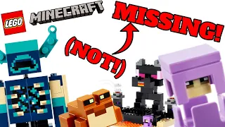 TOP 10 MISSING Lego Minecraft Sets THAT WE ACTUALLY GOT!