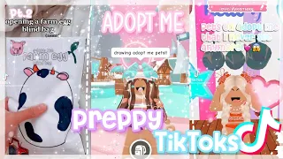 Preppy Adopt Me Tik Tok Compilation! Pt.2 ☆🐸🛍|LuvinqKas|💗⭐🐬⚡