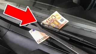 If You See Money on Your Windshield, Don't Touch It!