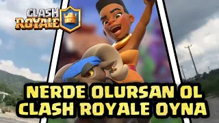 ZOR ŞARTLARDA CLASH ROYALE OYNA #2