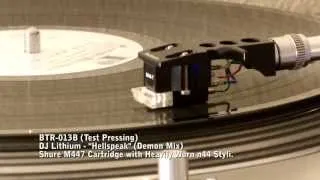 BTR-013B Test Pressing Review: Shure M44-7 vs. Shure Whitelabel Cart/Styli.