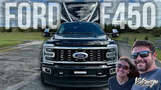 Our FIRST tow with the FORD F450! (RV Brakes FAIL!) 📢 BIG ANNOUNCEMENT!