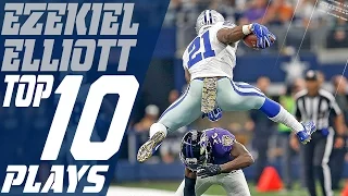 Ezekiel Elliott's Top 10 Plays of the 2016 Season | Dallas Cowboys | NFL Highlights