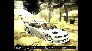 Insane Junkman BMW M3 GTR from NFS Most wanted