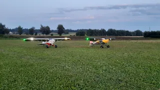 XCub and SuperStol on a nice  evening flight