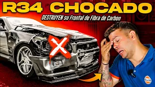 ARME EL SKYLINE R34 DE MIS SUEÑOS Y LO CHOCARON EN 1 SEMANA ¿Quedó Destruido el Frontal GT-R?