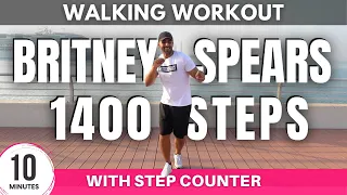Britney Spears Walking Workout | 10 minute | Daily Workout at home