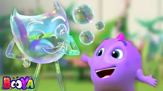 Bubble Ganger Funny Cartoon + More Kids Silent Show by Booya