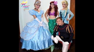 Show Infantil Princesas Disney con Príncipe Azul (Parte 01) - Estrellas Mágicas!!!