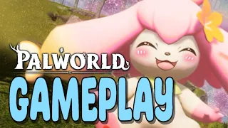 PalWorld First Impressions Gameplay Part 1 - Enslaving the Most ADORABLE Pals in the Game!