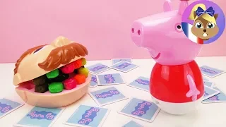 Jeu Peppa Pig - Tumble & Spin Game avec patient Playmobil | Joue avec moi