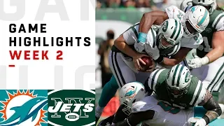 Dolphins vs. Jets Week 2 Highlights | NFL 2018