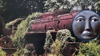 Indonesian steam engine scrap 1986