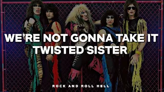 Twisted Sister - We're Not Gonna Take It (Subtitulado En Español + Lyrics)