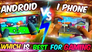 Android Vs iPhone which is best for gaming | Android vs iphone free fire | android vs ios