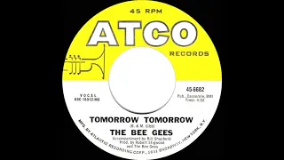 1969 HITS ARCHIVE: Tomorrow Tomorrow - Bee Gees (mono 45)