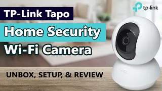TP-Link Tapo C200 Home Security Wi-Fi Camera Unbox, Setup, & Review | Tagalog