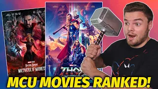 All 29 MCU Movies Ranked! (w/ Thor Love and Thunder)