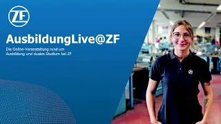 AusbildungLive@ZF – Virtueller Ausbildungstag Schweinfurt