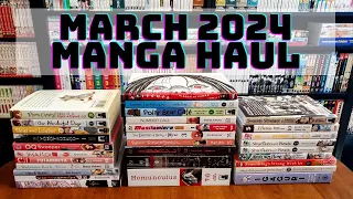 March 2024 Manga Haul