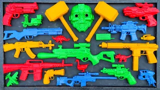 Cleaning Assault Shooting Toys, Ak47, Shotgun, Blaster, Sniper Rifle, Glock Pistol, M16, Cowboy gun