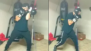 how to hit a double-end bag like a professional boxer