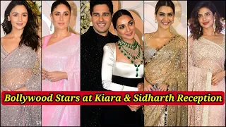 Bollywood Stars in Kiara Advani and Sidharth Malhotra Wedding