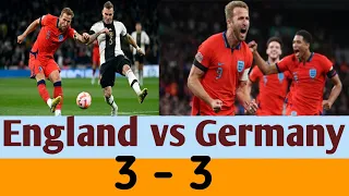 England Vs Germany|(3-3)Full match  incredible draw|UEFA Nations League