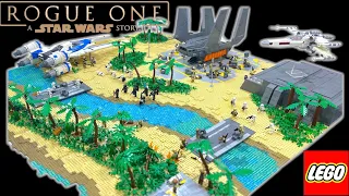 Building Scarif in LEGO - The FINALE