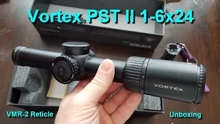 Vortex PST II 1-6x24 - Unboxinbg