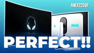 This Gaming Monitor is PERFECT!! Alienware AW3225QF 4K 240HZ!!