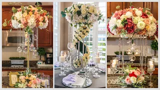 3 DIY Luxury for Less Tall Wedding Centerpieces That Look Expensive!